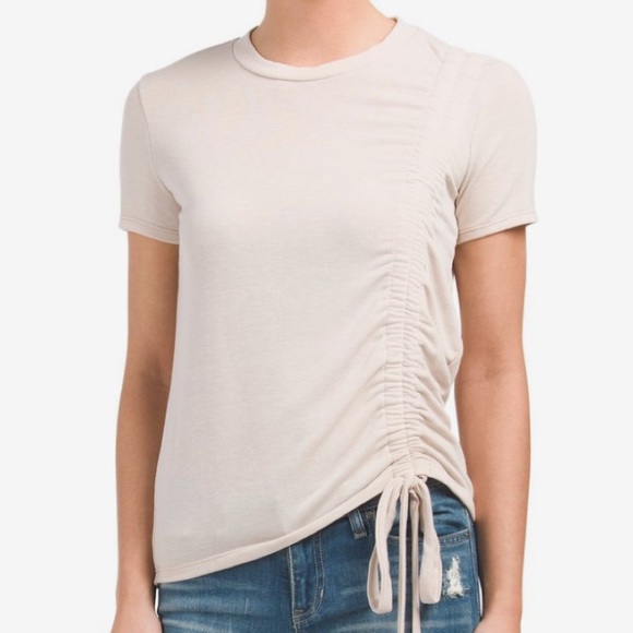 Side Ruche Tee - Picture 2 of 8